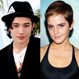 Ezra Miller, Emma Watson Ezra Miller, Emma Watson